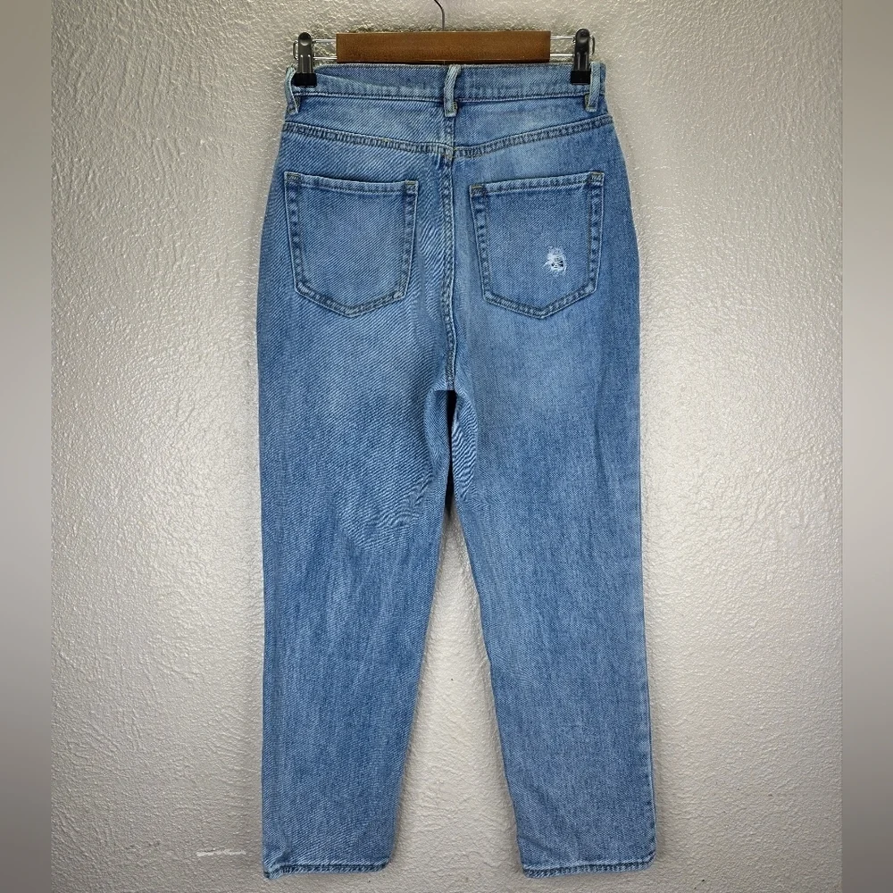 PacSun Los Angeles Denim Jean Womens High Rise Straight Button Fly Jean Size 26